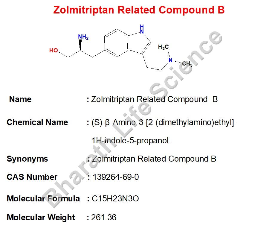 Zolmitriptan Related Compound B